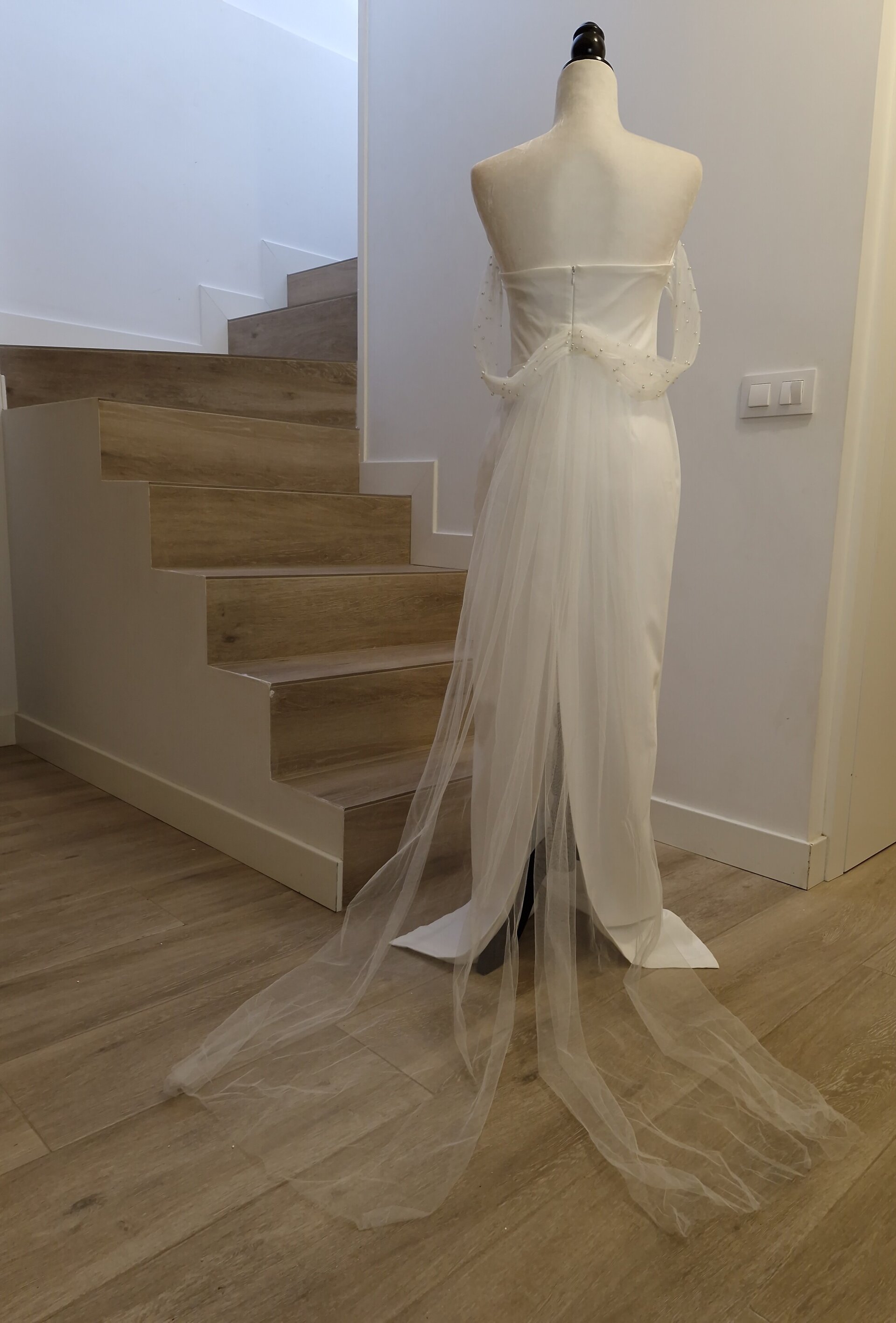 Vestido de novia palabra de honor - 2