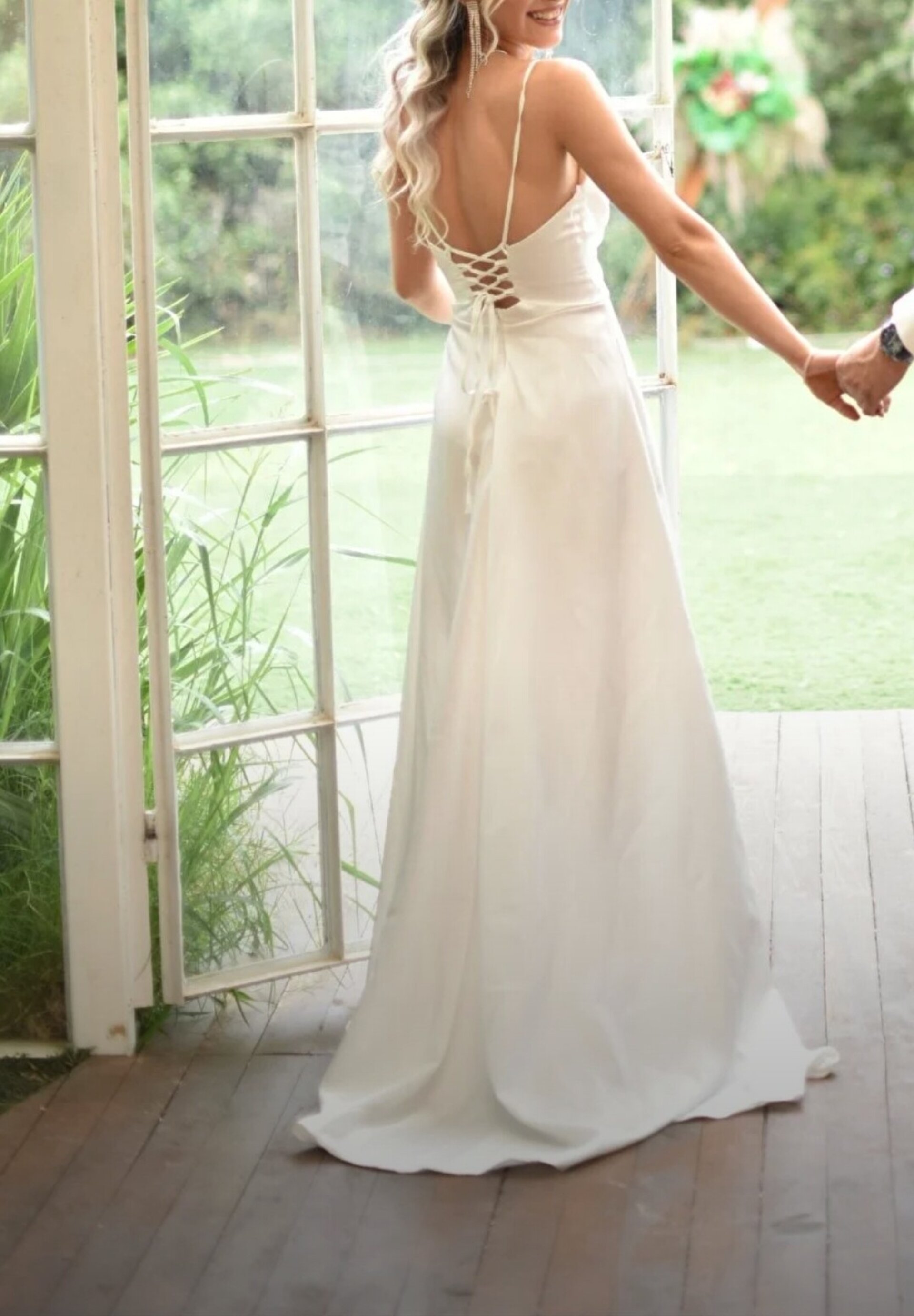 Vestido de novia con corsé - 12